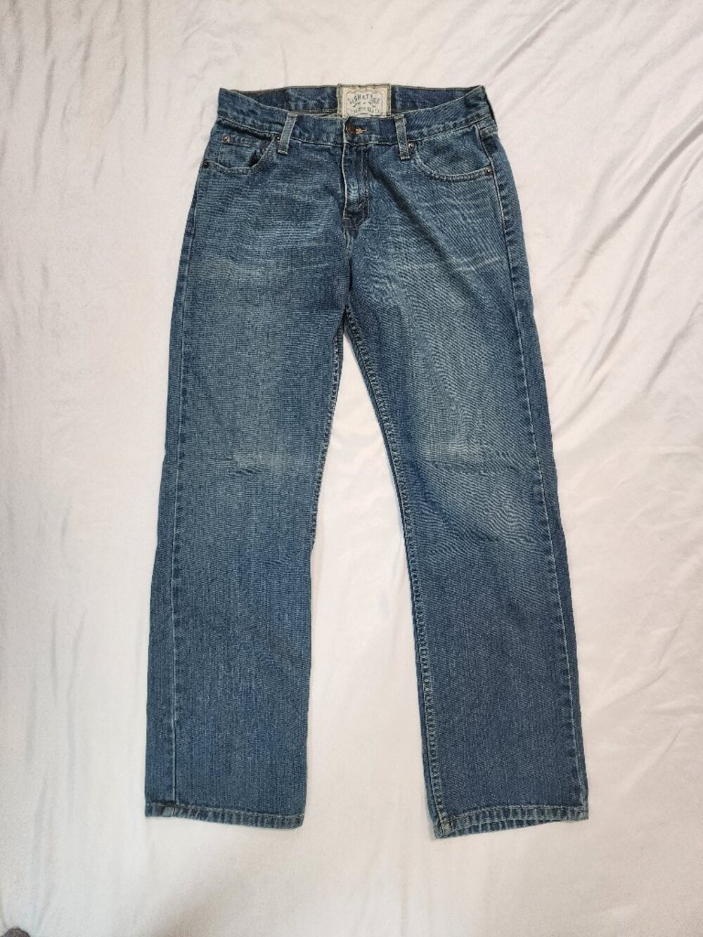 Y2K Levi Strauss Signature 30x32 Straight Leg Jeans 100% Cotton